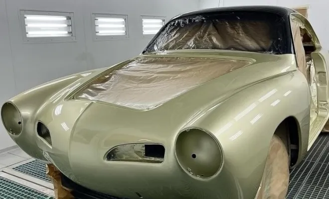 Restauration de Prestige : La Karmann Ghia chez AFO Carrosserie, Auchy-lez-Orchies, AFO Carrosserie