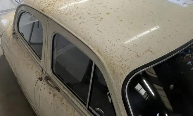 Une panhard PL17 chez AFO Carrosserie !, Auchy-lez-Orchies, AFO Carrosserie