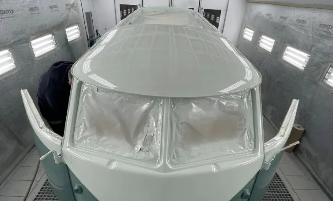 VW T1 SPLIT WINDOW peinture 2